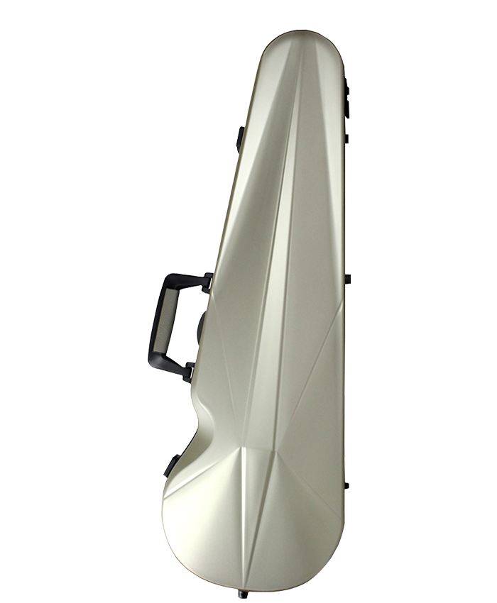 Bam L'OPERA SUPRÊME 鑽石系列 小提琴三角盒 (香檳色黑邊)