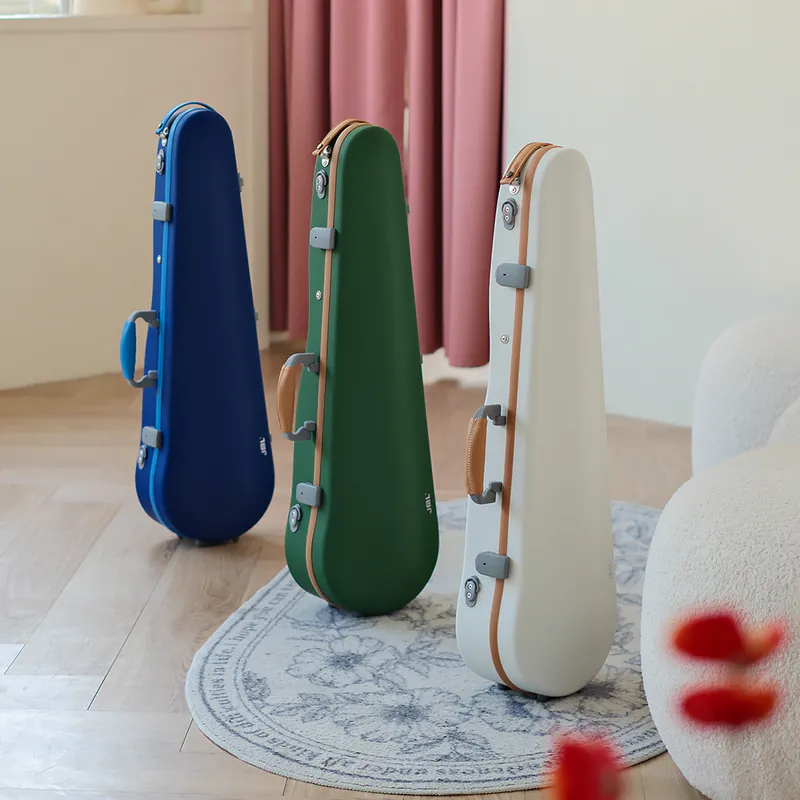 JML 柔肌系列 小提琴三角盒 (藍色)