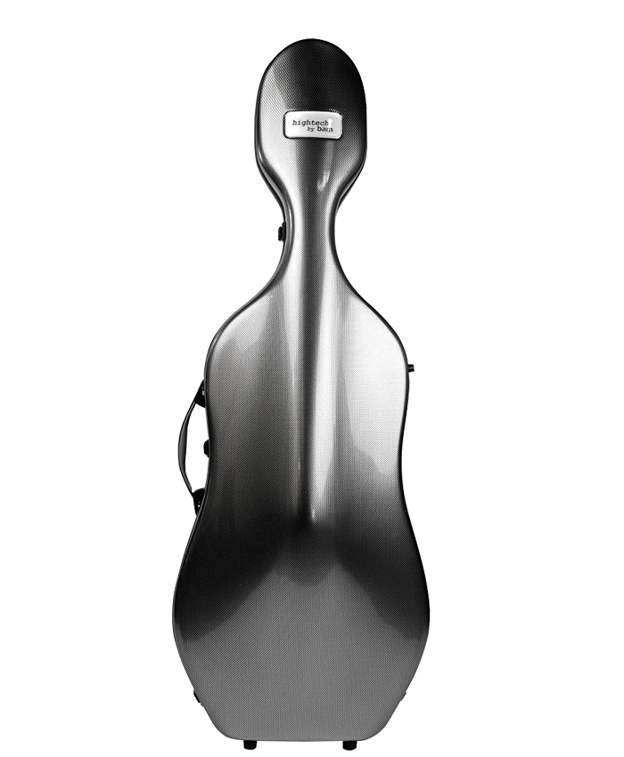 Bam HIGHTECH 科技感系列 HIGHTECH SLIM 大提琴盒 (碳纖銀)