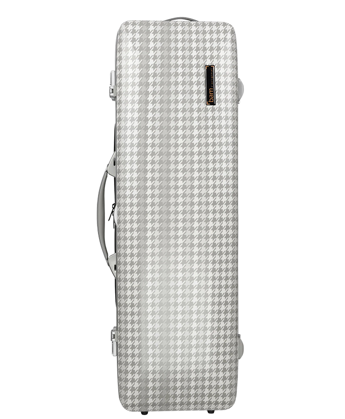 BAM CABOURG 千鳥紋 小提琴新型方盒-譜袋(黑邊、銀邊)