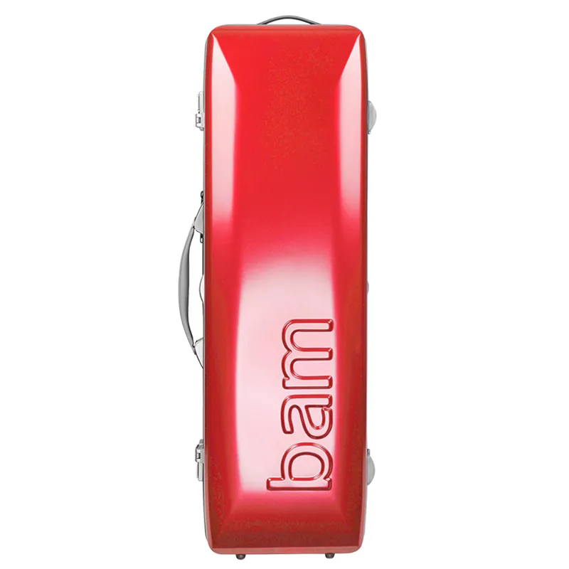 Bam GRAFFITI 塗鴉系列 (限量版) 小提琴新型方盒-譜袋 (覆盆子紅)