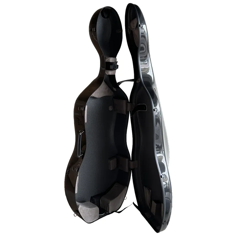 JML 亮澤系列 大提琴盒 (亮面黑)