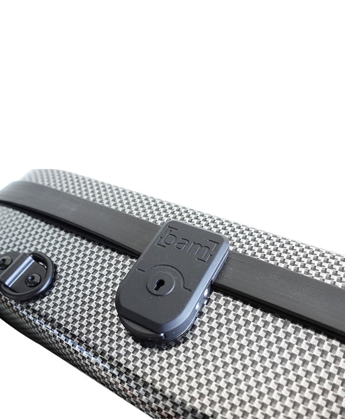 Bam HIGHTECH 科技感系列 小提琴三角盒 (碳纖銀):圖片 3