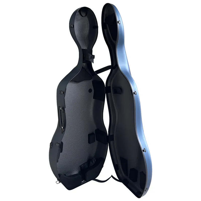 JML 霧影系列 大提琴盒 (消光銀黑):圖片 3