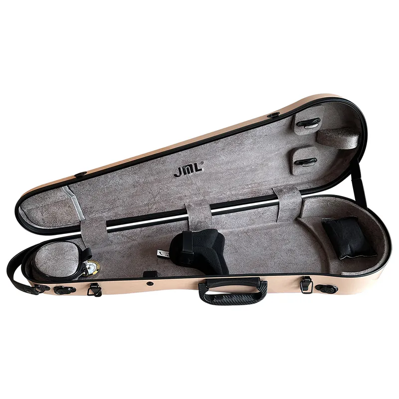 JML 亮澤系列 小提琴三角盒 (亮面藍):圖片 4