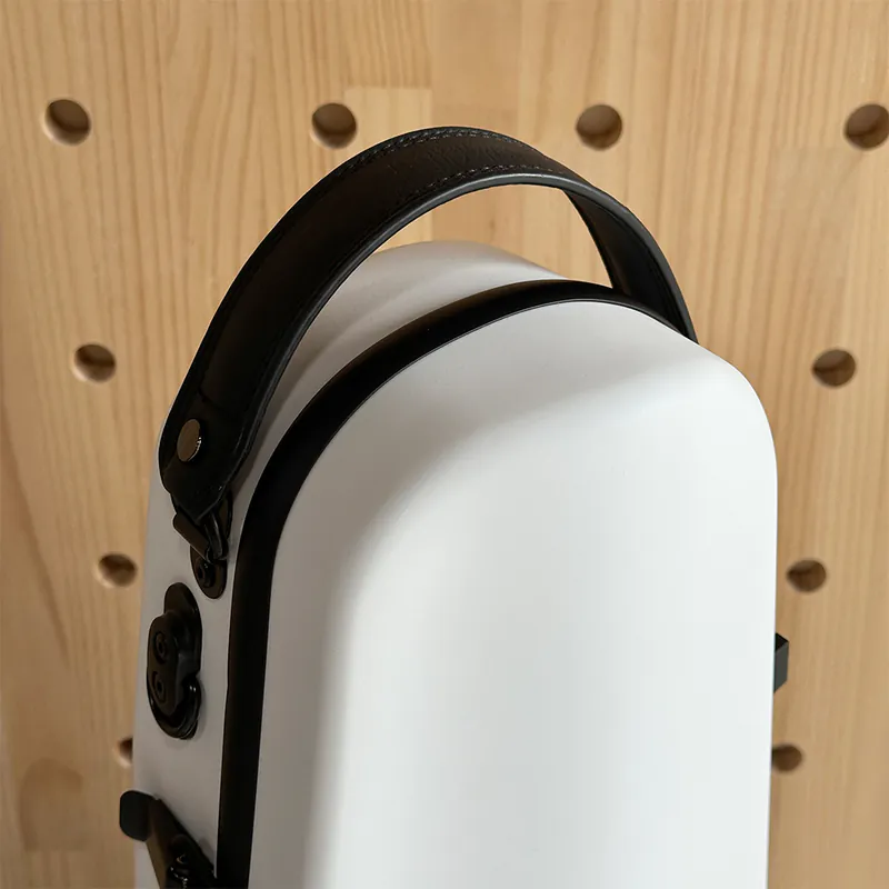 JML 霧影系列 中提琴三角盒-譜袋 (消光白):圖片 5