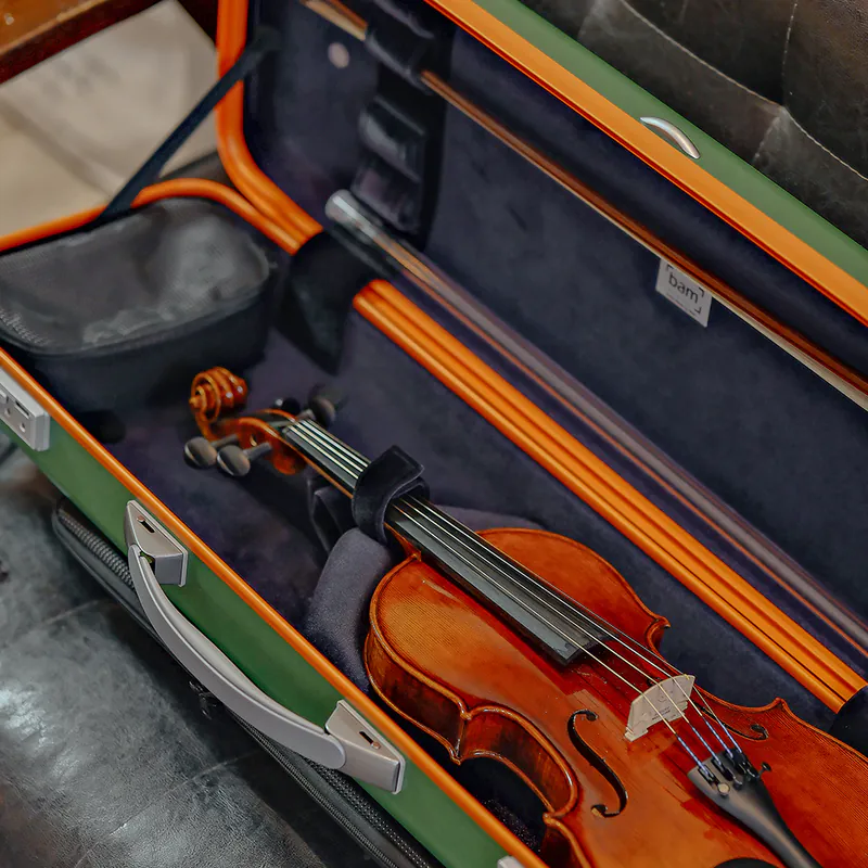 Bam GRAFFITI 塗鴉系列 (限量版) 小提琴新型方盒-譜袋 (覆盆子紅):圖片 8