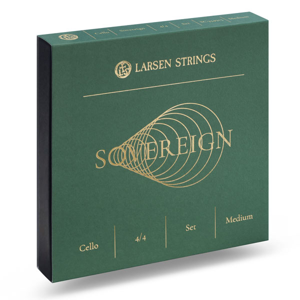Larsen Sovereign 大提琴弦 4/4 Medium 套弦包裝